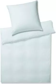 Элегантный чехол на подушку из джерси Mako, однотонный, в полоску, мятного цвета, размер 70x90см Elegante