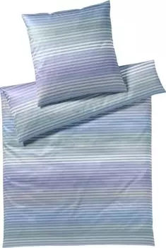 Элегантный чехол на подушку из трикотажа Mako, одноуровневый, цвет сиреневый, размер 40х80 Elegante