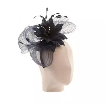 Элегантный цветочный чародей PEACH ACCESSORIES, темно-синий