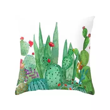Элегантный цветок кактуса на талии наволочка диван-кровать украшение дома-2 # Stuttg