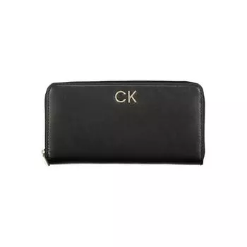 Элегантный дизайнерский кошелек с несколькими отделениями Calvin Klein, черный