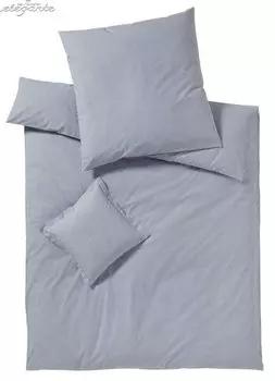 Элегантный комплект постельного белья из перкаля Classico цвет пудра размер 240х220см + 80х80см Elegante