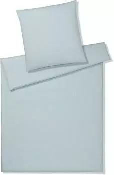 Элегантный комплект постельного белья из перкаля Classico цвет шалфей размер 140х200см + 70х90см Elegante