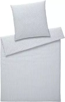 Элегантный комплект постельного белья из сирсакера Vimmerby небесно-голубого цвета, размер 140х200+70х90см Elegante