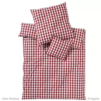 Элегантный комплект постельного белья из перкаля Quadro 7021 цвет темно-синий размер 200х200см+2х80х80 Elegante