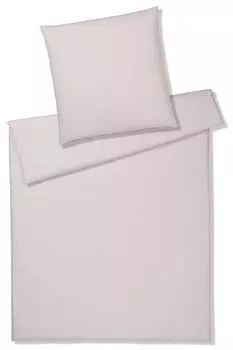 Элегантный комплект постельного белья из перкаля Classico цвет глина размер 155х200 см + 80х80см Elegante