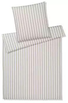 Элегантный комплект постельного белья из перкаля Lido цвет Глина размер 200х200+2х40х80 Elegante