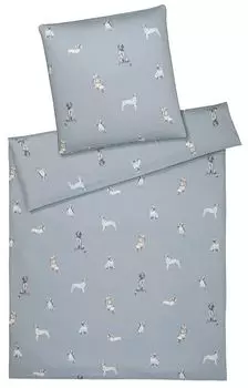 Элегантный комплект постельного белья Mako из сатина ув цвет графит размер 155х220+80х80 Elegante