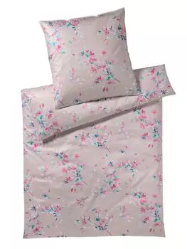 Элегантный комплект постельного белья Mako из батиста Sprinkle color розово-красный размер 135x200+80x80 Elegante