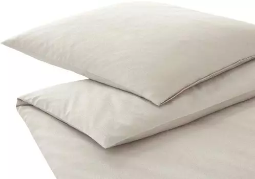 Элегантный комплект постельного белья Mako из сатина Пейсли цвет Серый размер 200х200+2х40х80 Elegante