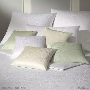 Элегантный комплект постельного белья MakoSatin Meridian 2055 цвет: Нефрит 80х80 155х220 см Elegante