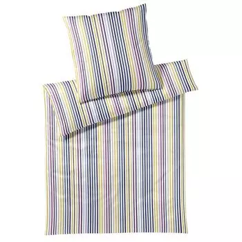 Элегантный комплект трикотажного постельного белья Mako Drive Jersey цвет салатовый размер 155х220+40х80 Elegante