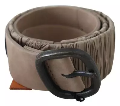 Элегантный коричневый кожаный модный ремень Gianfranco Ferre