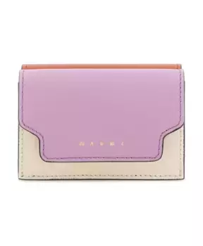 Элегантный кошелек для карточек Marni, розовый