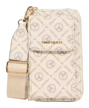 Элегантный кошелек для мобильного телефона с логотипом Carlo Colucci, мультиколор