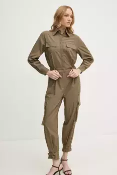 Элегантный костюм Sisley, зеленый