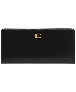 Элегантный кожаный кошелек Essential Slim COACH, черный