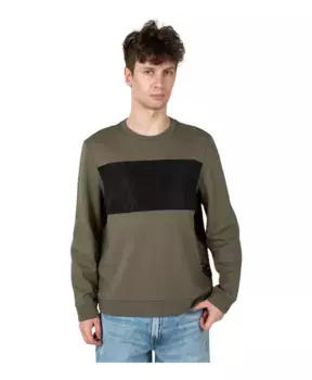 Элегантный минималистичный свитер Guess, зеленый