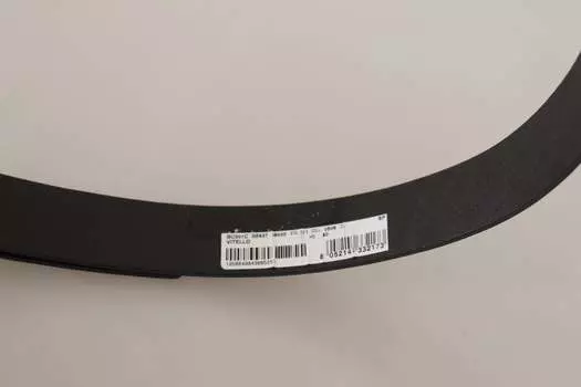 Элегантный мужской кожаный ремень Dolce & Gabbana с металлической пряжкой, черный