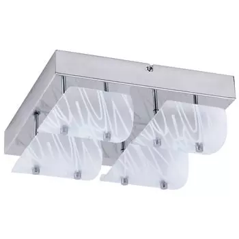 Элегантный настенный светильник для вашей гостиной ESTO, серебро