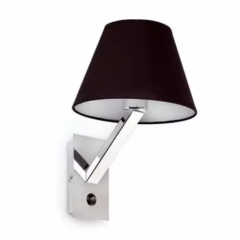 Элегантный настенный светильник FARO Moma-1 черный