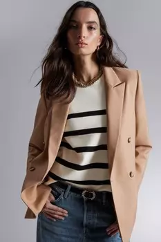 Элегантный пиджак & Other Stories, бежевый