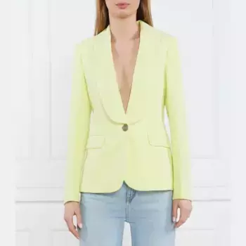 Элегантный пиджак приталенного кроя Liu Jo, зеленый