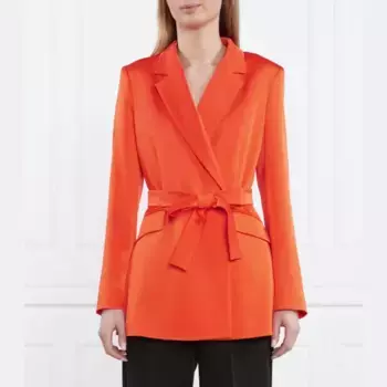 Элегантный пиджак приталенного кроя Marella, красный