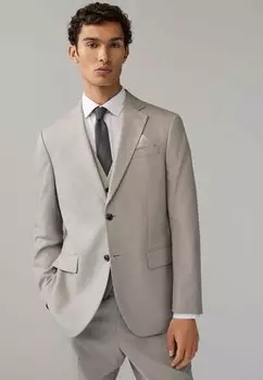 Элегантный пиджак TEXTURED REGULAR FIT Next, бежевый
