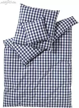 Элегантный плетеный чехол на подушку из перкаля индивидуально Quadro цвета морской размер 70х90см Elegante