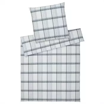 Элегантный плетеный чехол на подушку из сирсакера индивидуально 7085 Sams цвет серо-песочный размер 80х80 Elegante