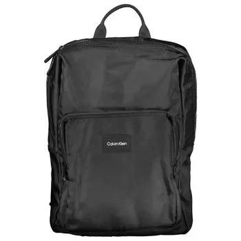 Элегантный рюкзак для ноутбука из полиэстера Calvin Klein, черный