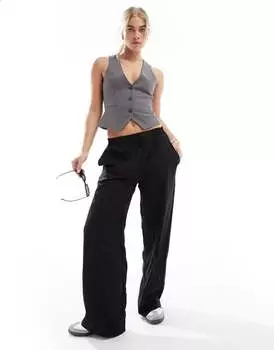 Элегантный серый жилет ASOS Design