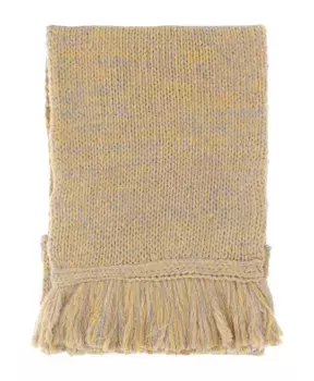 Элегантный шерстяной шарф Aspesi, бежевый