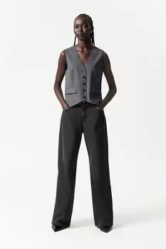 Элегантный шерстяной жилет & Other Stories, серый