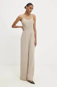 Элегантный спортивный комбинезон Answear Lab, бежевый