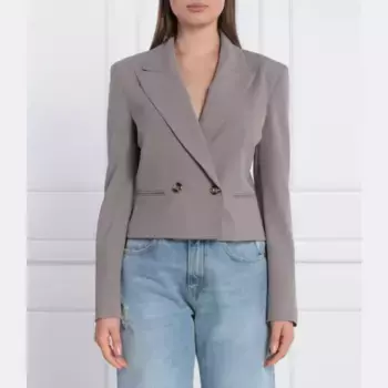 Элегантный стильный пиджак стандартного кроя Marella, серый