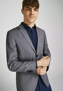 Элегантный жакет JPRFRANCO NOOS Jack & Jones, светло-серый меланж