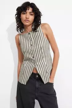 Элегантный жилет на бретелях & Other Stories, бежевый