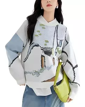 ЭЛЕЙН Свитер ELAINE, светло-серый