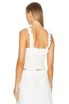 Элейн топ Tularosa, белый