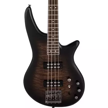 Электрическая бас-гитара Jackson JS3Q Spectra с накладкой на гриф Laurel, цвет Dark Sunburst