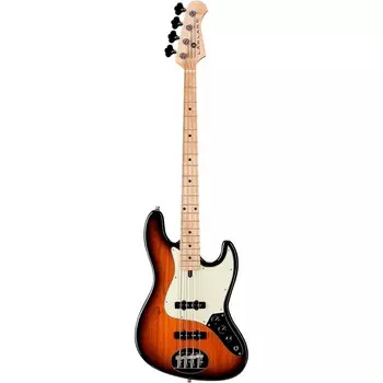 Электрическая бас-гитара Lakland Classic 44-60 с кленовым грифом, табак Sunburst
