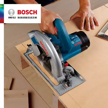 Электрическая циркулярная пила Bosch, многофункциональная электрическая пила, бытовая 9-дюймовая электрическая профессиональная электроинструмент для деревообработки