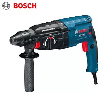 Электрическая дрель Bosch, электрический молоток, электрический кирка, мощный трехфункциональный инструмент для ударного бурения с четырьмя ямками промышленного класса.