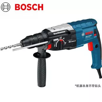 Электрическая дрель Bosch, электрический молоток, электрический кирка, мощный трехфункциональный инструмент для ударного бурения с четырьмя ямками промышленного класса.
