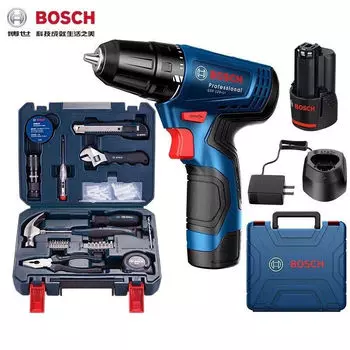 Электрическая дрель Bosch GSR120-li аккумуляторная ручная дрель бытовая электрическая отвертка с литиевой батареей