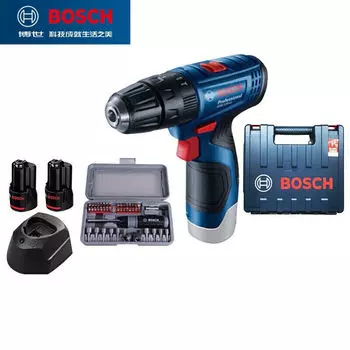 Электрическая дрель Bosch, ударная дрель, бытовая многофункциональная электрическая отвертка для врача, перезаряжаемый профессиональный инструмент GSB120LI
