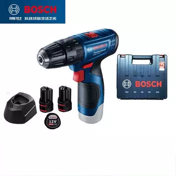 Электрическая дрель Bosch, ударная дрель, бытовая многофункциональная электрическая отвертка для врача, перезаряжаемый профессиональный инструмент GSB120LI