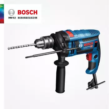 Электрическая дрель Bosch, ударная дрель, двойная регулировка скорости вперед и назад, многофункциональная ручная дрель-электроинструмент 16